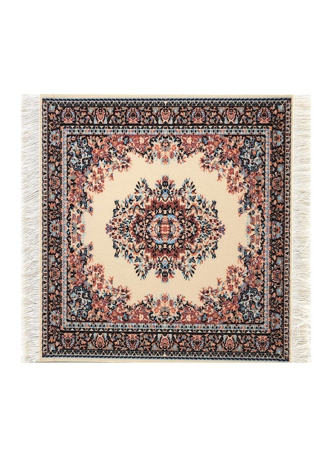 Inusitus Set of 4 Dollhouse Rugs, Miniature Doll House Accessory, 10x7 Carpets, Rectangle, Kids Toy Furniture Carpeting Decor - Image 4